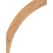 Ekena Millwork 3 1/2"W x 20"D x 26"H Thorton Smooth Knee Brace, Western Red Cedar BRC04X20X26THR00SWR - alternate 4